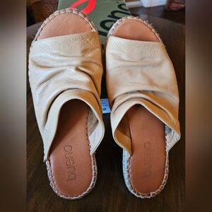 BUENO x Free People "Nice" Light Tan sandals size 39